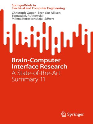 cover image of Brain-Computer Interface Research